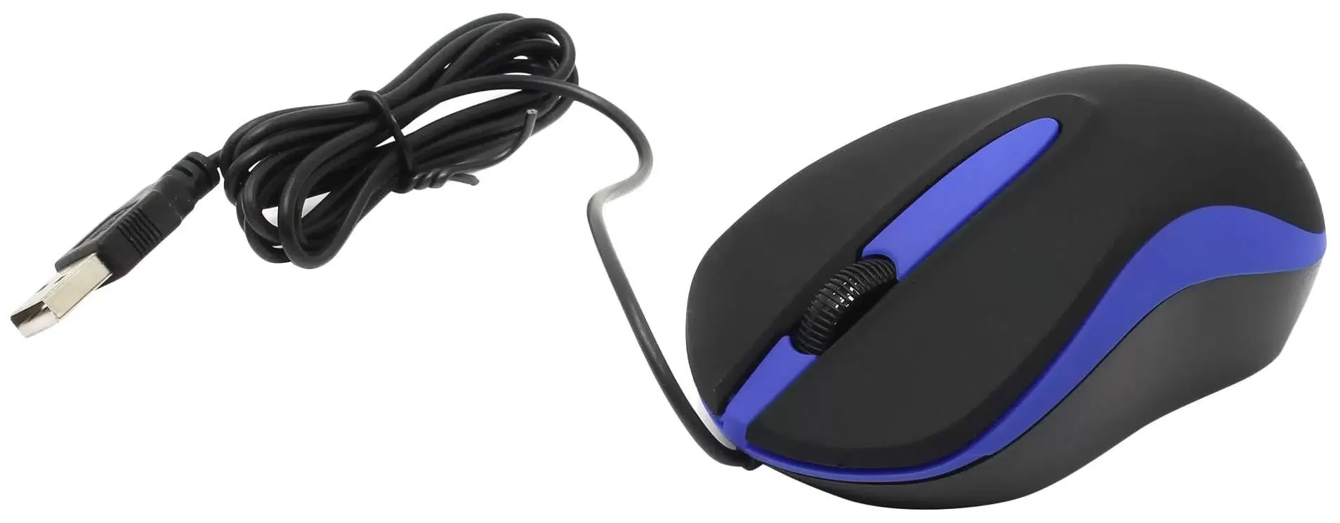 Мышь проводная оптическая Smart Buy SBM-329 Black-Blue