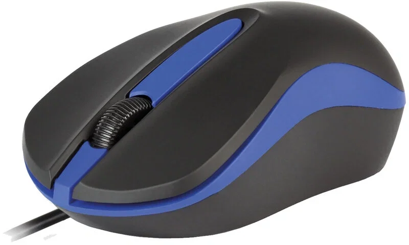 Мышь проводная оптическая Smart Buy SBM-329 Black-Blue