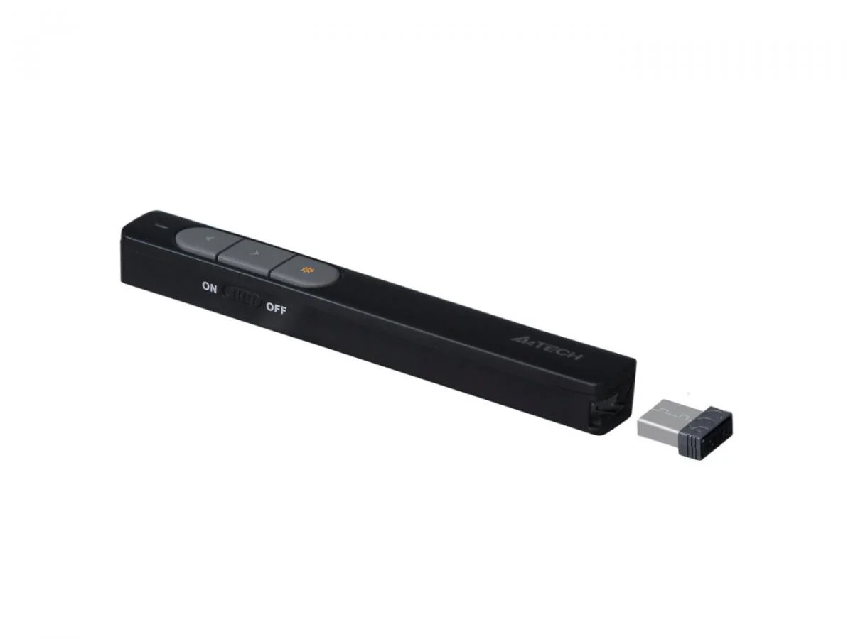Презентер беспроводной A4Tech LP15 черный, радиоканал, USB, кнопки - 3