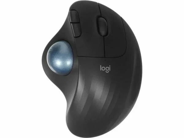 Трекбол Logitech M575S черный оптическая 2000dpi беспров. BT/Radio USB2.0 (910-007035)