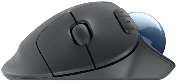 Трекбол Logitech M575S черный оптическая 2000dpi беспров. BT/Radio USB2.0 (910-007035)