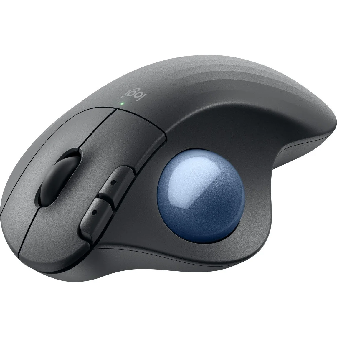 Трекбол Logitech M575S черный оптическая 2000dpi беспров. BT/Radio USB2.0 (910-007035)