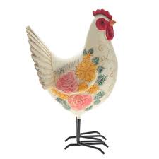 РЕМЕКО Фигурка декоративная "Курица", L15,5 W12 H25 см