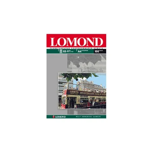Фотобумага LOMOND Двусторонняя Матовая/Матовая A4/190/25л.