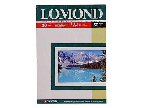 Фотобумага LOMOND Двухсторонняя Глянцевая, для лазерной печати, 105 г/м2, А4/250л.