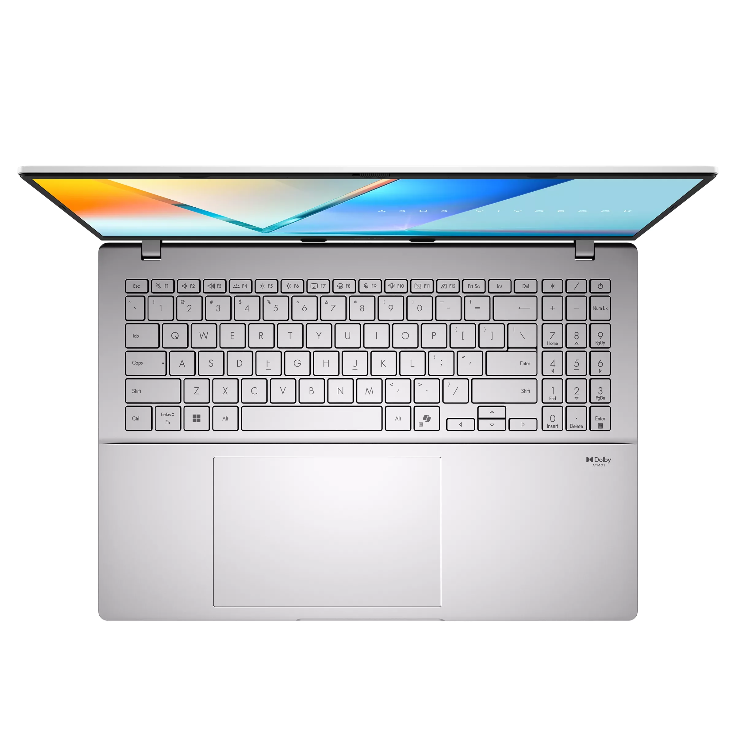 Ноутбук Asus VivoBook S16 S3607AA-SH097 Core Ultra 5 325 16Gb SSD1Tb Intel Graphics 16" OLED WUXGA (1920x1200) без ОС silver WiFi BT Cam (90NB1731-M00