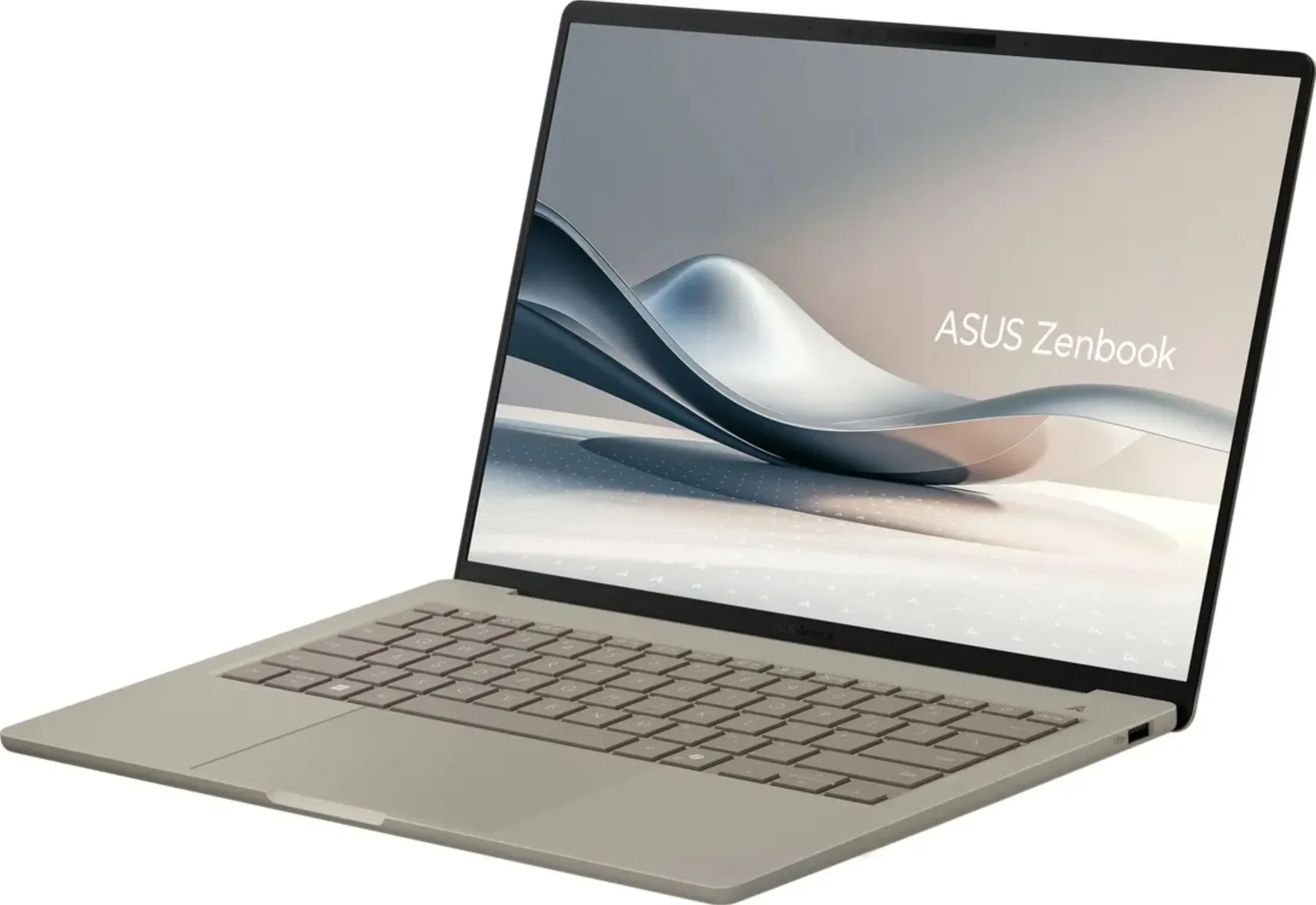 Ноутбук Asus Zenbook 14 UX3407NA-QD100W Snapdragon X2 Elite 32Gb SSD1Tb Qualcomm Adreno 14" OLED WUXGA (1920x1200) Windows 11 Home beige WiFi BT Cam B