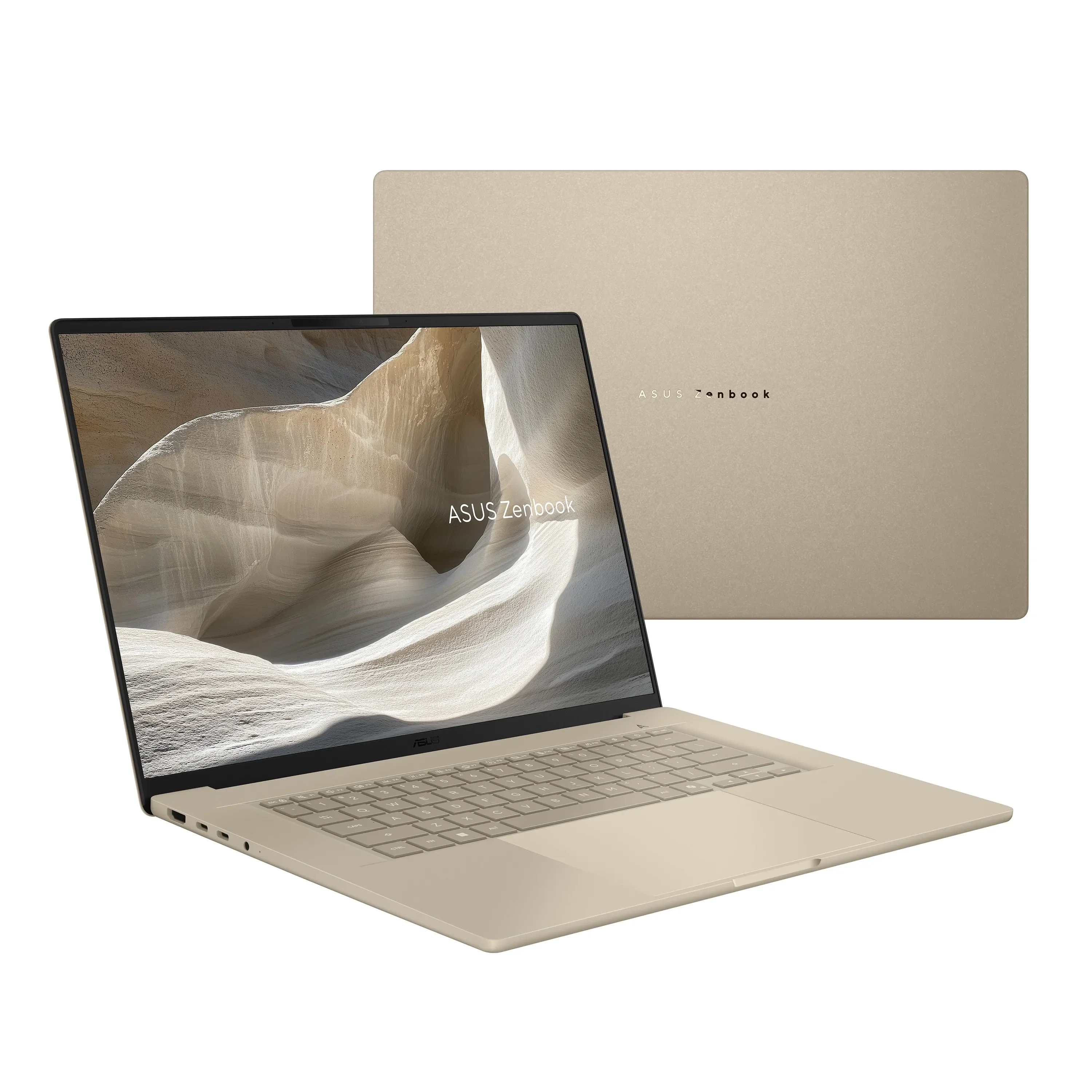Ноутбук Asus Zenbook 14 UX3407NA-QD100W Snapdragon X2 Elite 32Gb SSD1Tb Qualcomm Adreno 14" OLED WUXGA (1920x1200) Windows 11 Home beige WiFi BT Cam B