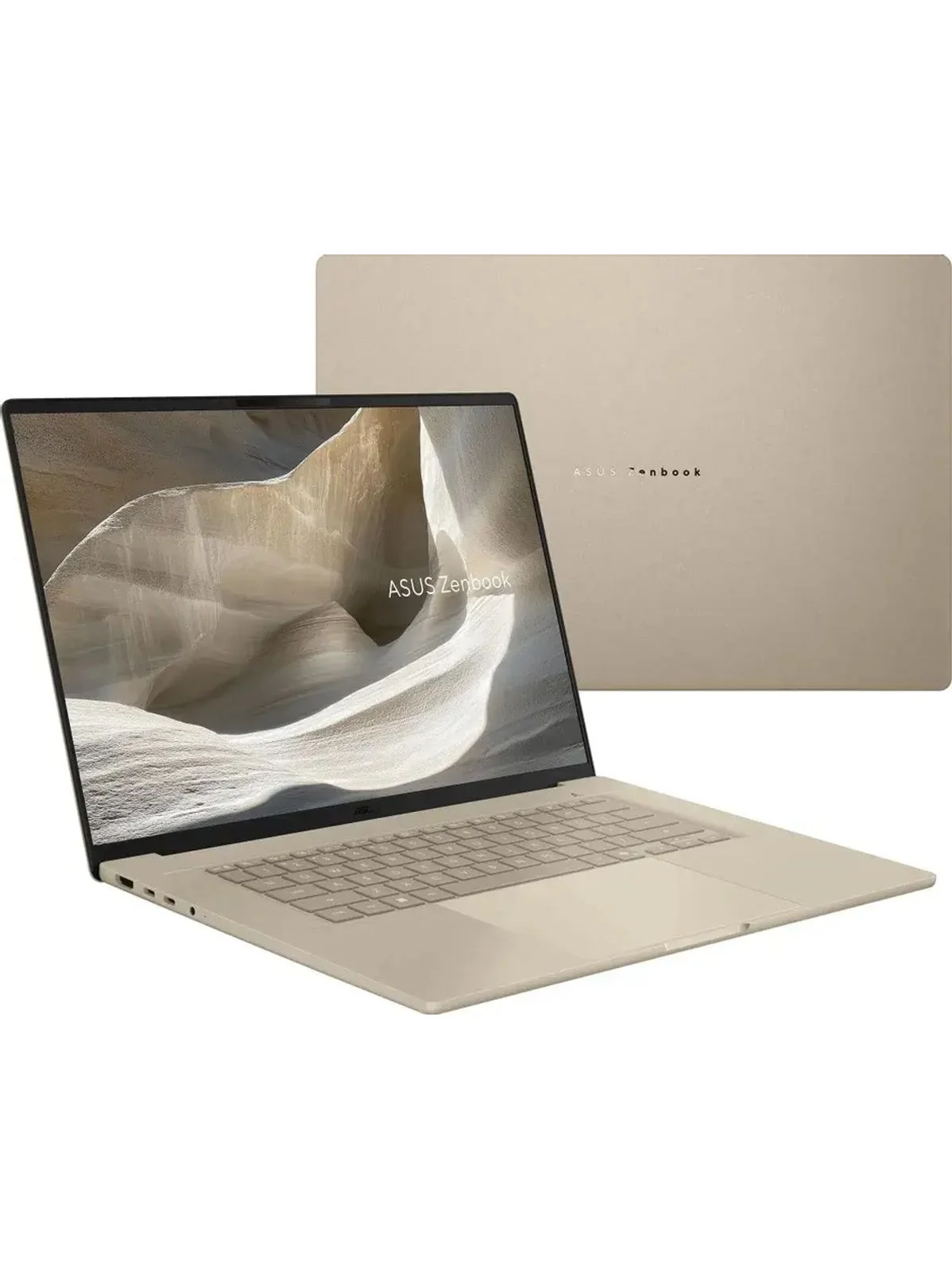 Ноутбук Asus Zenbook A16 UX3607OA-SQ020W Snapdragon X2 Elite Extreme 48Gb SSD1Tb Qualcomm Adreno 16" OLED 3K (2880x1800) Windows 11 Home beige WiFi BT