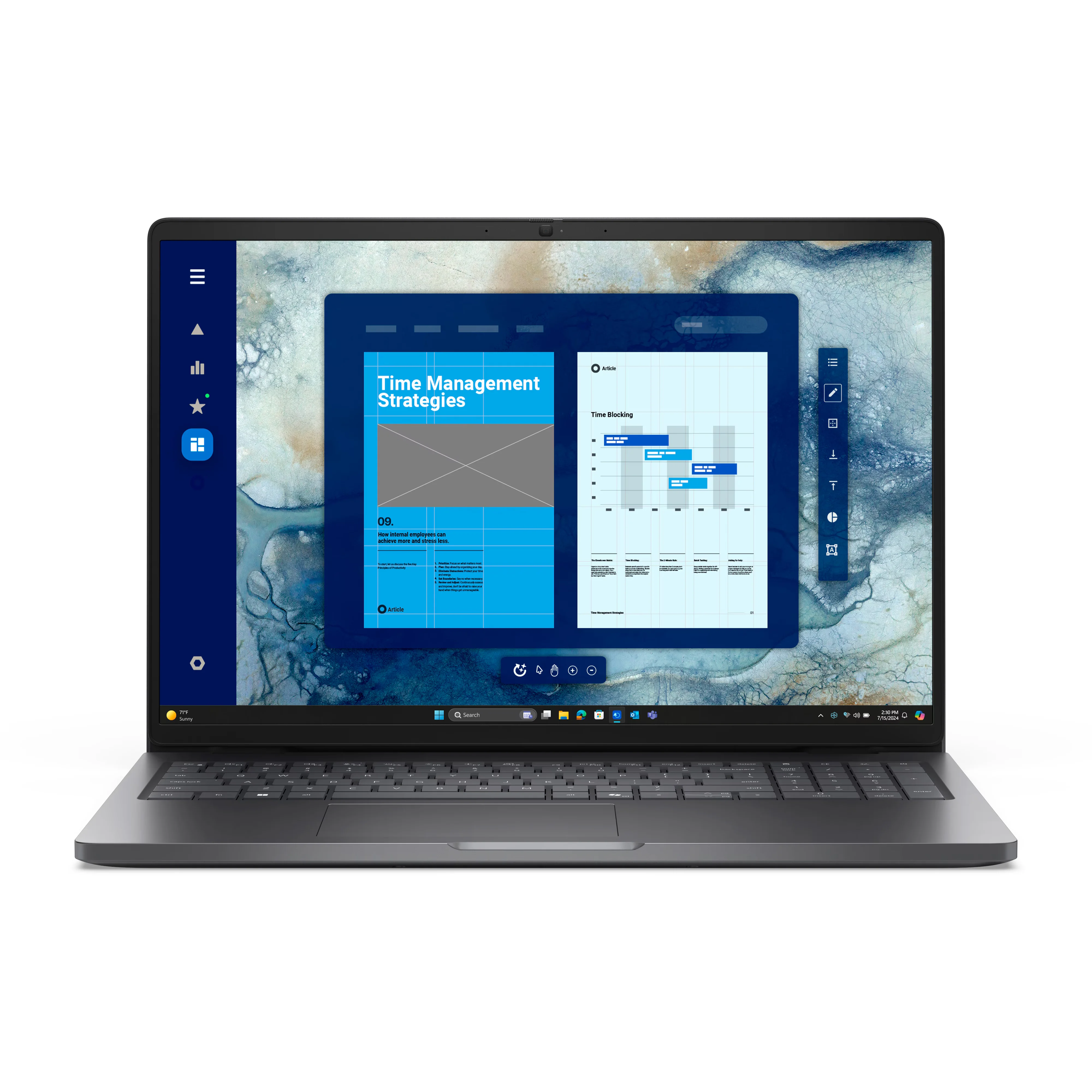 Ноутбук Dell Pro 16 Core Ultra 7 255U 16Gb SSD1Tb Intel Graphics 16" IPS FHD+ (1920x1200) Linux grey WiFi BT Cam (PRO16-7613)