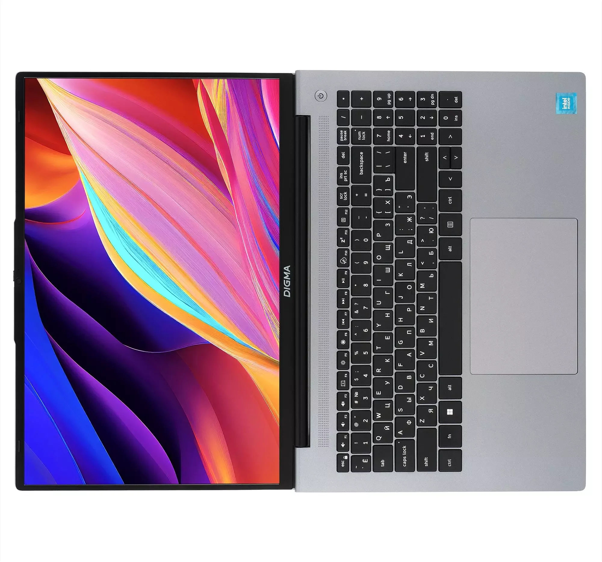 Ноутбук Digma EVE C5805 N-series N100 16Gb SSD512Gb Intel UHD Graphics 16" IPS WUXGA (1920x1200) Windows 11 Pro dk.grey WiFi BT Cam 6000mAh (DN16N1-AD