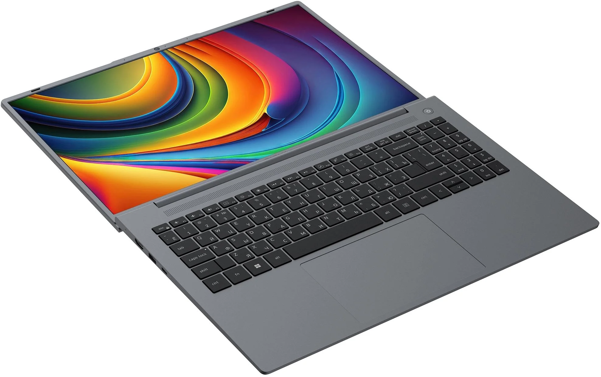Ноутбук Digma EVE C5805 N-series N100 16Gb SSD512Gb Intel UHD Graphics 16" IPS WUXGA (1920x1200) Windows 11 Pro dk.grey WiFi BT Cam 6000mAh (DN16N1-AD