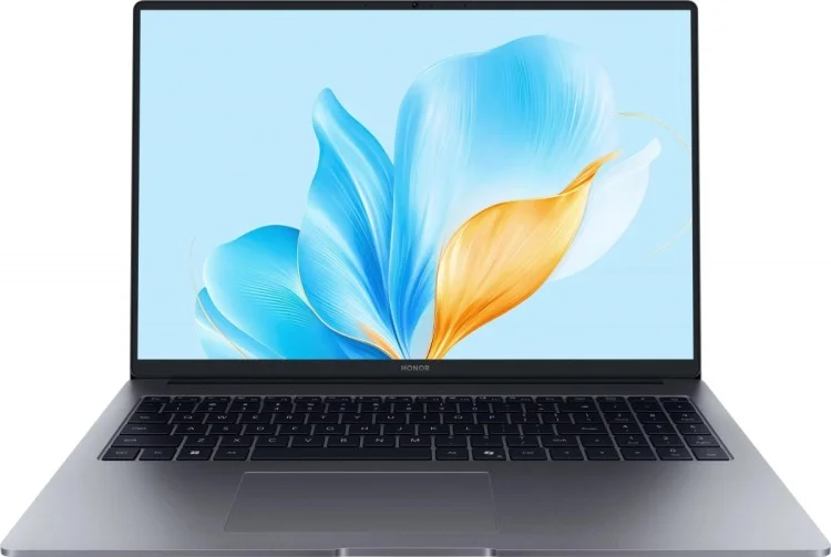 Ноутбук Honor MagicBook X16 BRG-565 Core 5 220H 16Gb SSD512Gb Intel Graphics 16" IPS FHD+ (1920x1200) Windows 11 Home grey WiFi BT Cam (5301ALVX)