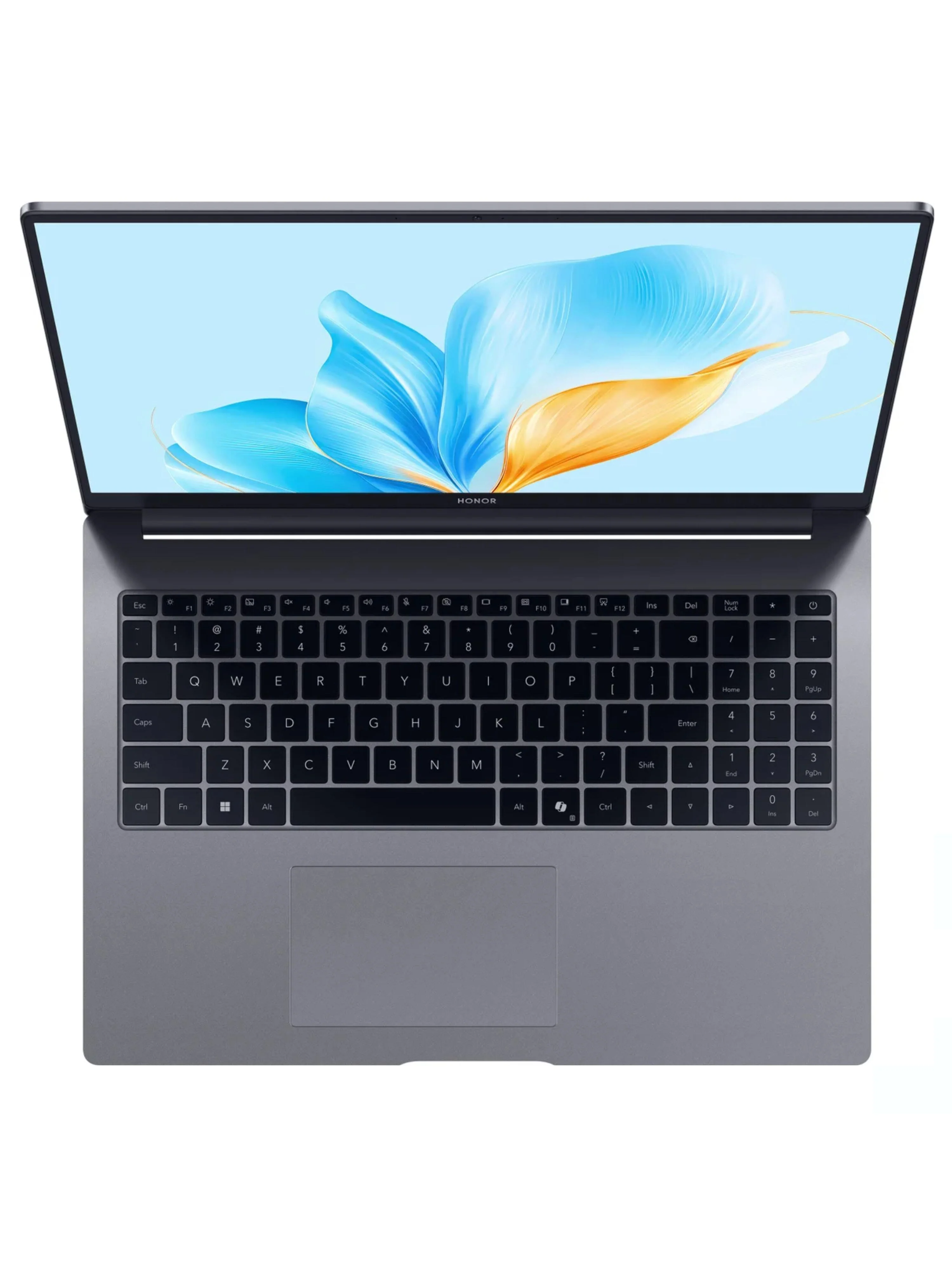 Ноутбук Honor MagicBook X16 BRG-565 Core 5 220H 16Gb SSD512Gb Intel Graphics 16" IPS FHD+ (1920x1200) Windows 11 Home grey WiFi BT Cam (5301ALVX)