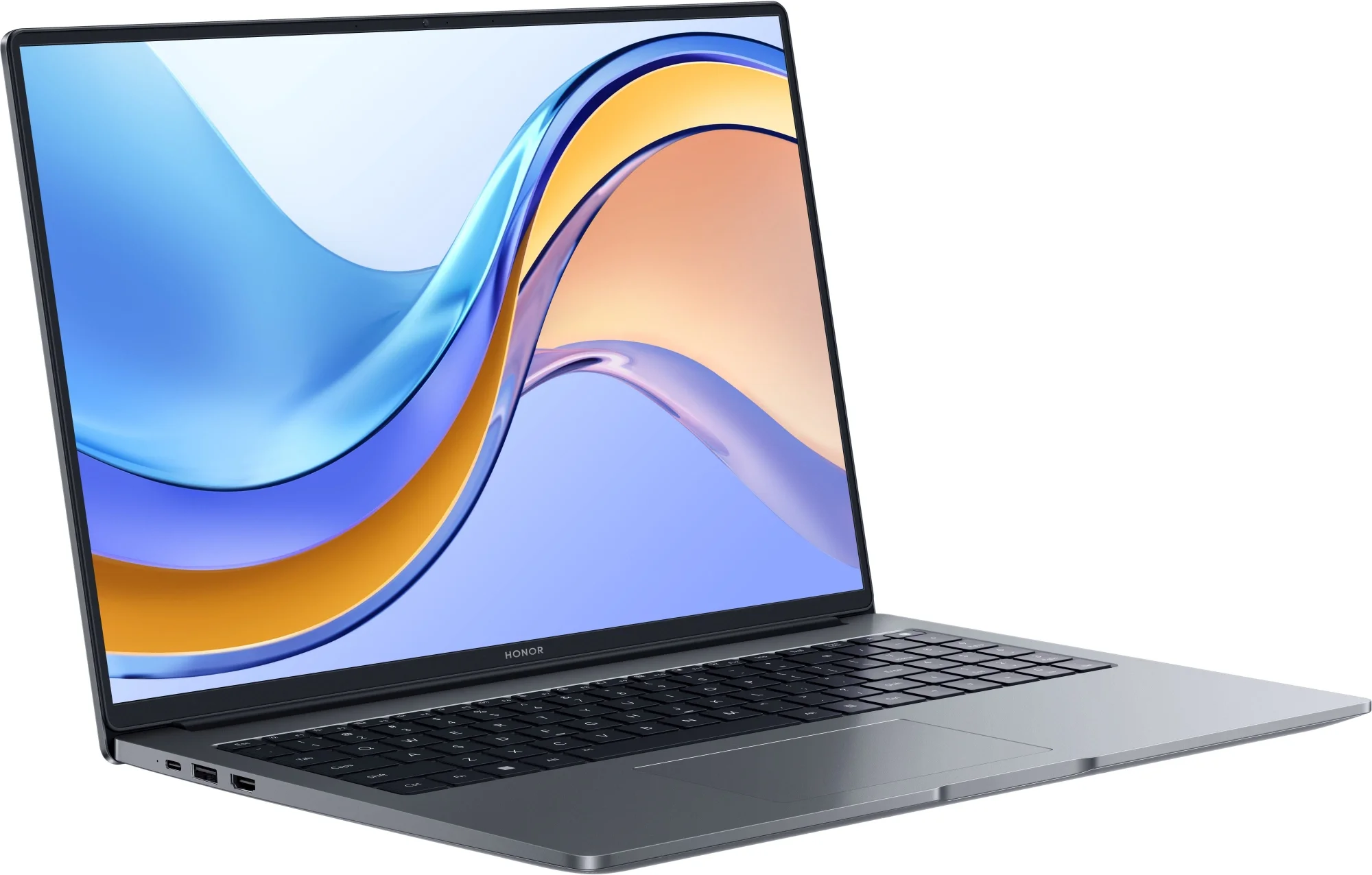 Ноутбук Honor MagicBook X16 BRG-565 Core 5 220H 16Gb SSD512Gb Intel Graphics 16" IPS FHD+ (1920x1200) Windows 11 Home grey WiFi BT Cam (5301ALVX)