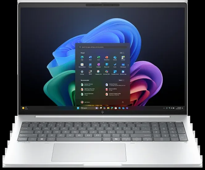 Ноутбук HP EliteBook 8 G1i Core Ultra 7 268V 32Gb SSD512Gb Intel Graphics 14" IPS Touch WUXGA (1920x1200) Windows 11 Home silver WiFi BT Cam (C6SA9UC)