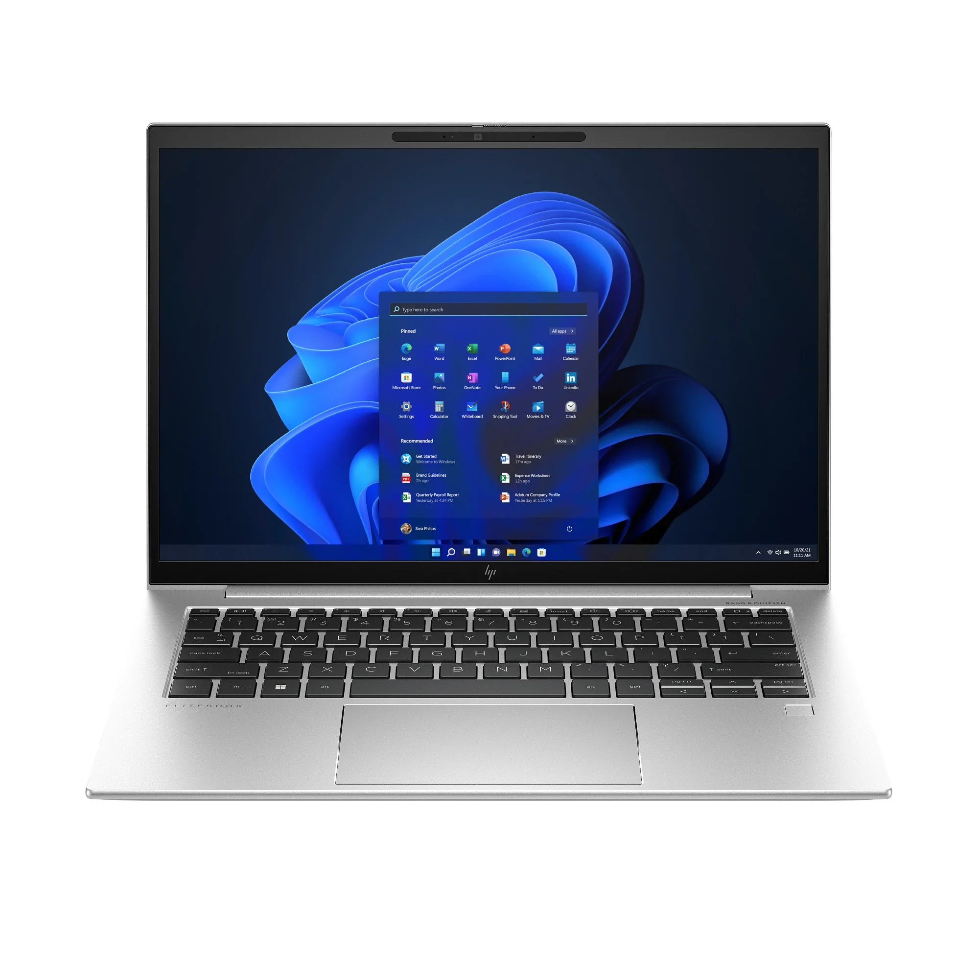 Ноутбук HP EliteBook 840 G10 Core i5 1335U 16Gb SSD512Gb Intel Iris Xe graphics 14" IPS WUXGA (1920x1200) Windows 11 Pro 64 silver WiFi BT Cam (C85G0U