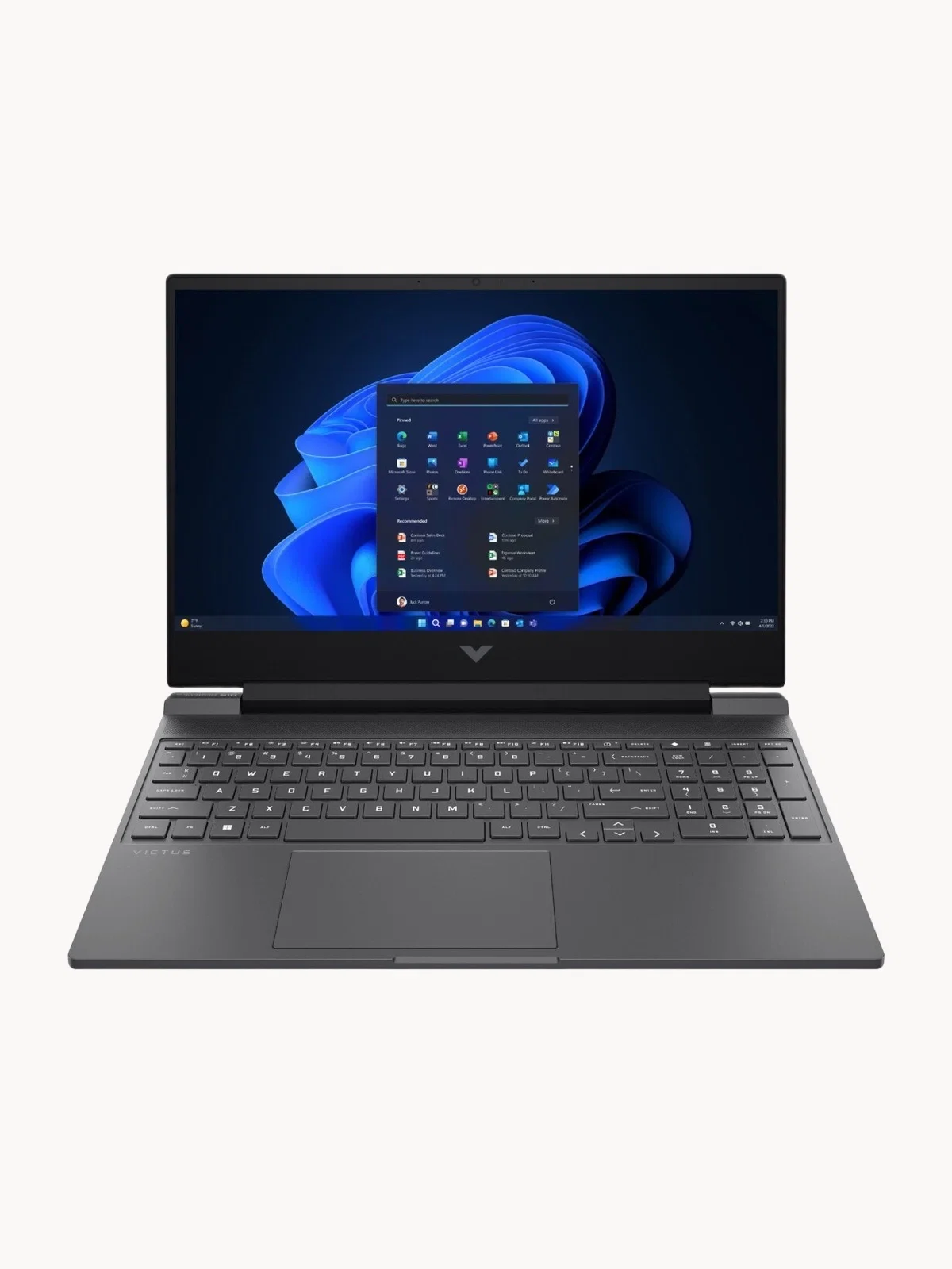 Ноутбук HP Victus 15-fa2309tx Core i7 13620H 24Gb SSD1Tb NVIDIA GeForce RTX5050 8Gb 15.6" IPS FHD (1920x1080) Windows 11 Home English silver WiFi BT C