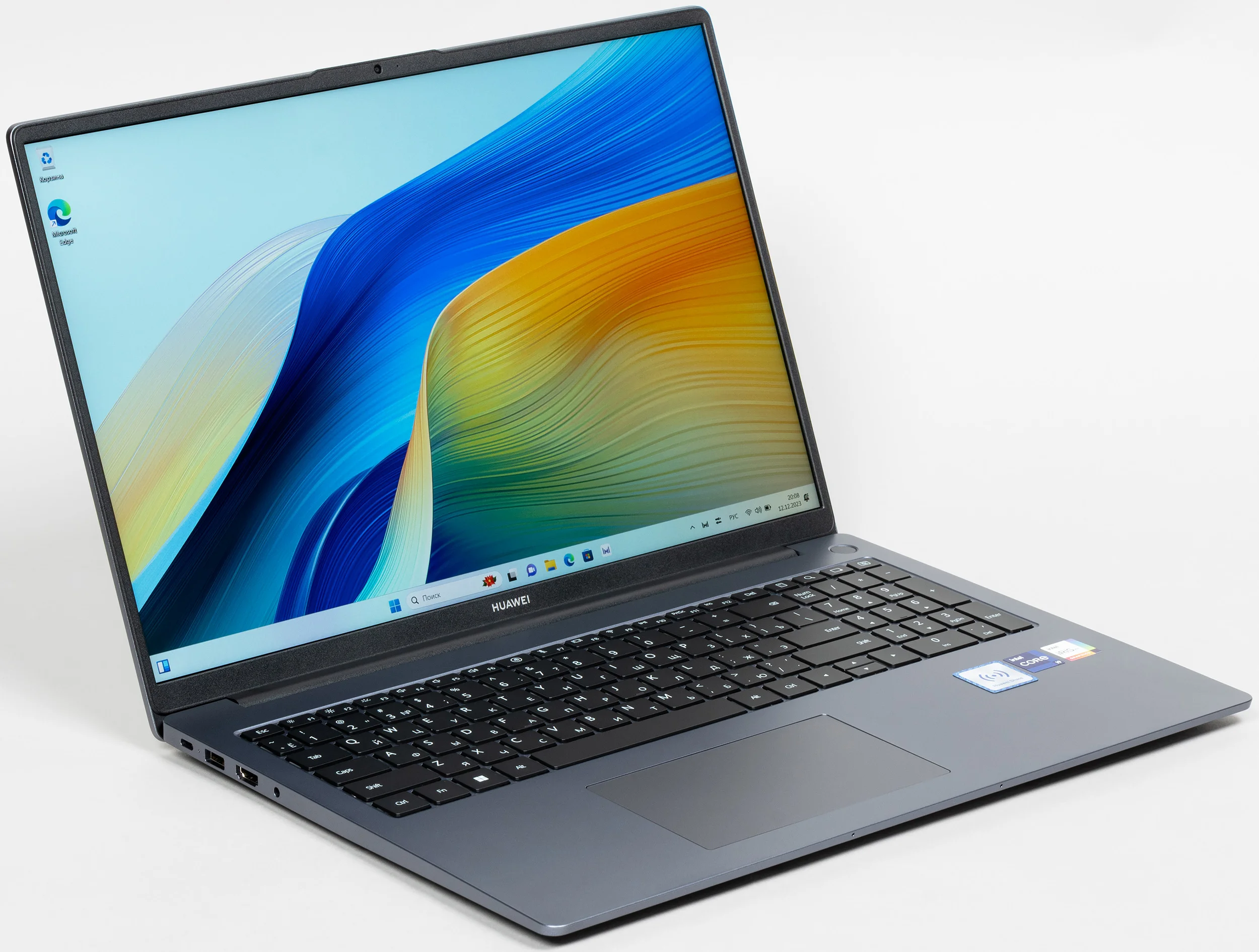 Ноутбук Huawei MateBook D 16 MCLG-X Core i5 13420H 16Gb SSD1Tb Intel UHD Graphics 16" IPS (1920x1200) без ОС grey space WiFi BT Cam (53014QKW)