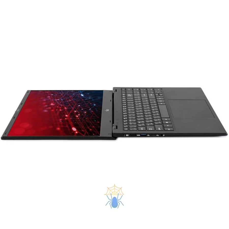 Ноутбук IRU Planio 15ING N-series N100 8Gb SSD256Gb Intel UHD Graphics 15.6" IPS FHD (1920x1080) FreeDOS black WiFi BT Cam 6000mAh (2058911)