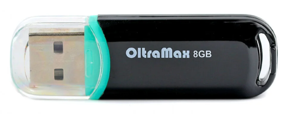 Флешка USB OltraMax 256Gb 230 Black 2.0 OM-256Gb-230 черный