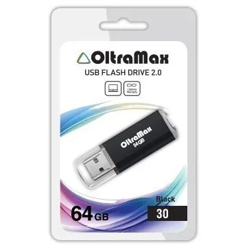 Флешка USB OltraMax 64Gb OM064Gb30-В черный