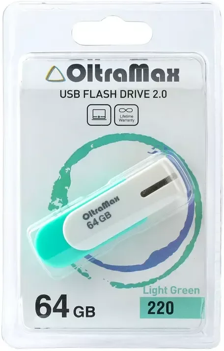 Флешка USB OltraMax OM-16Gb-220-фиолетовый