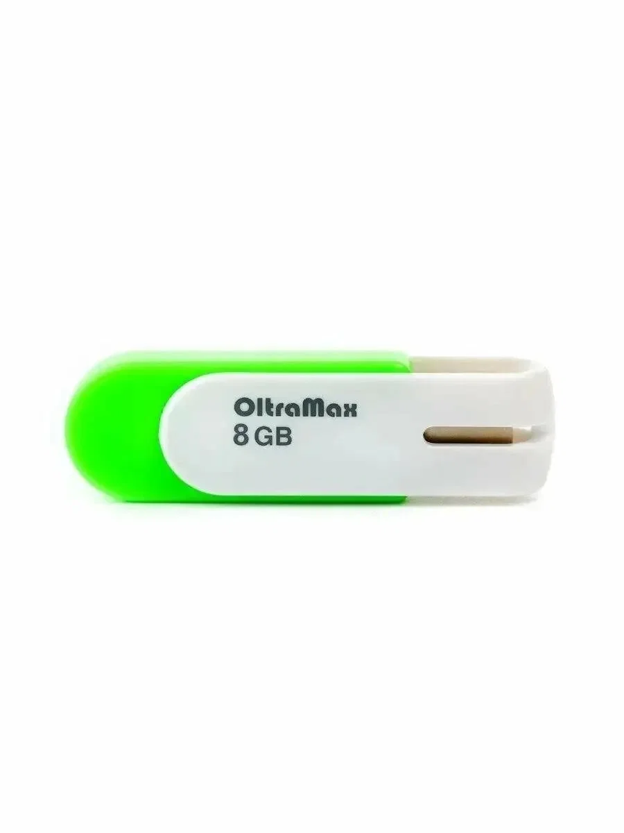 Флешка USB OltraMax OM-32Gb-220-св.зеленый