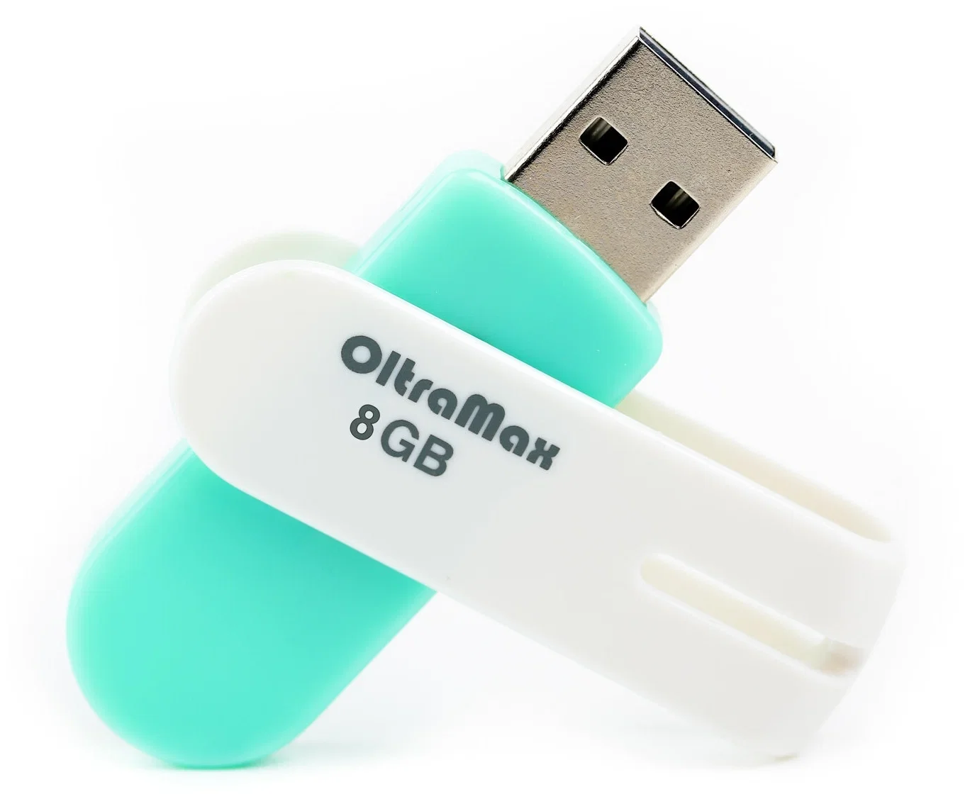Флешка USB OltraMax OM-32Gb-220-св.зеленый