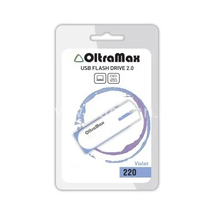 Флешка USB OltraMax OM-32Gb-220-фиолетовый