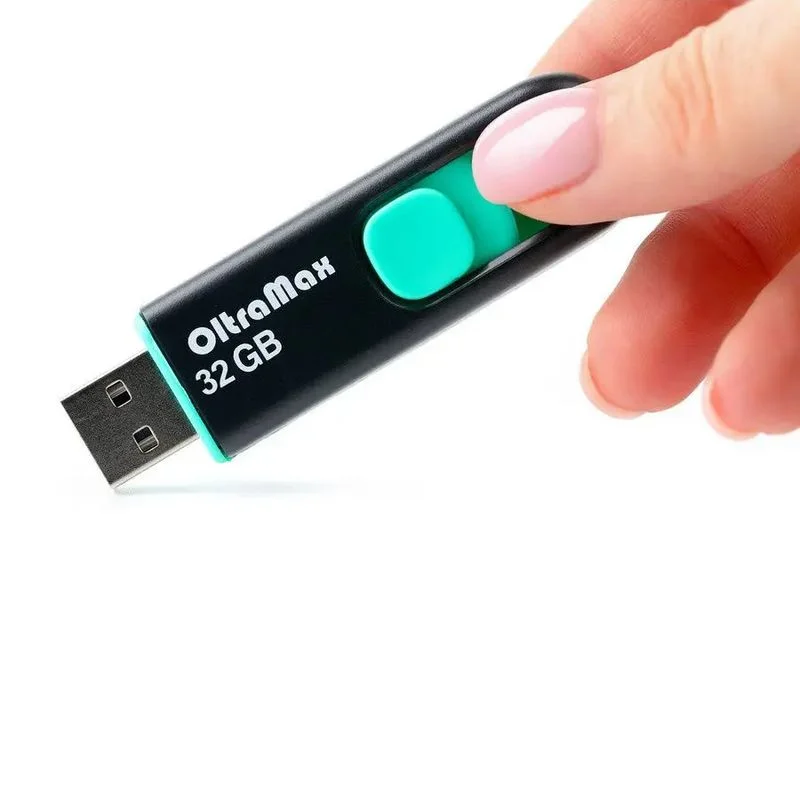 Флешка USB OltraMax OM-32Gb-250-бирюзовый