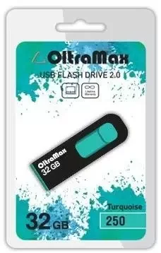 Флешка USB OltraMax OM-32Gb-250-желтый