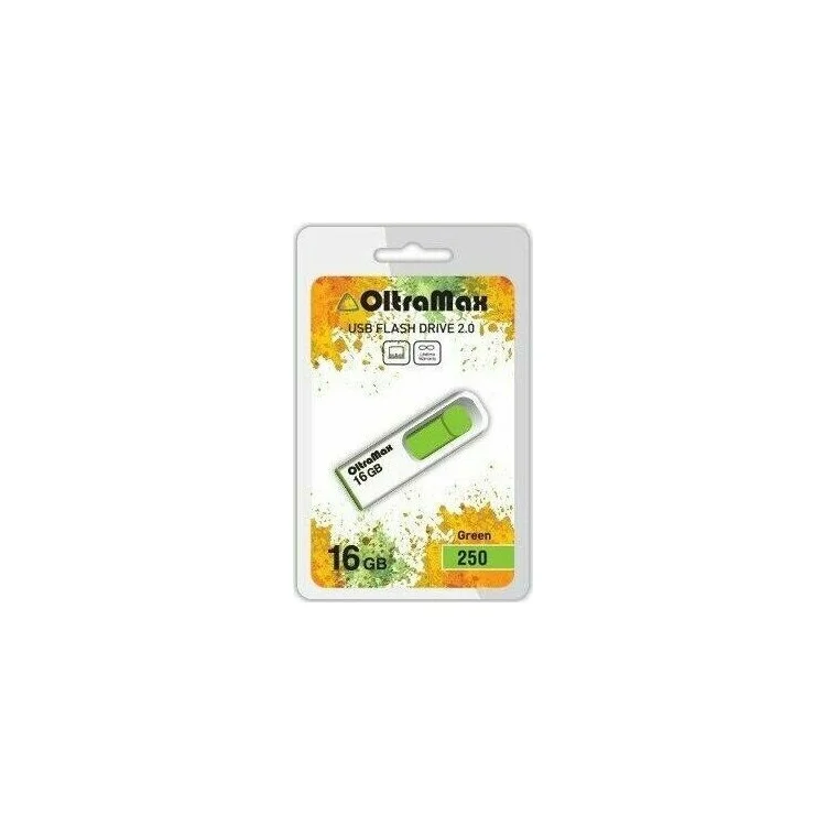 Флешка USB OltraMax OM-32Gb-250-зеленый