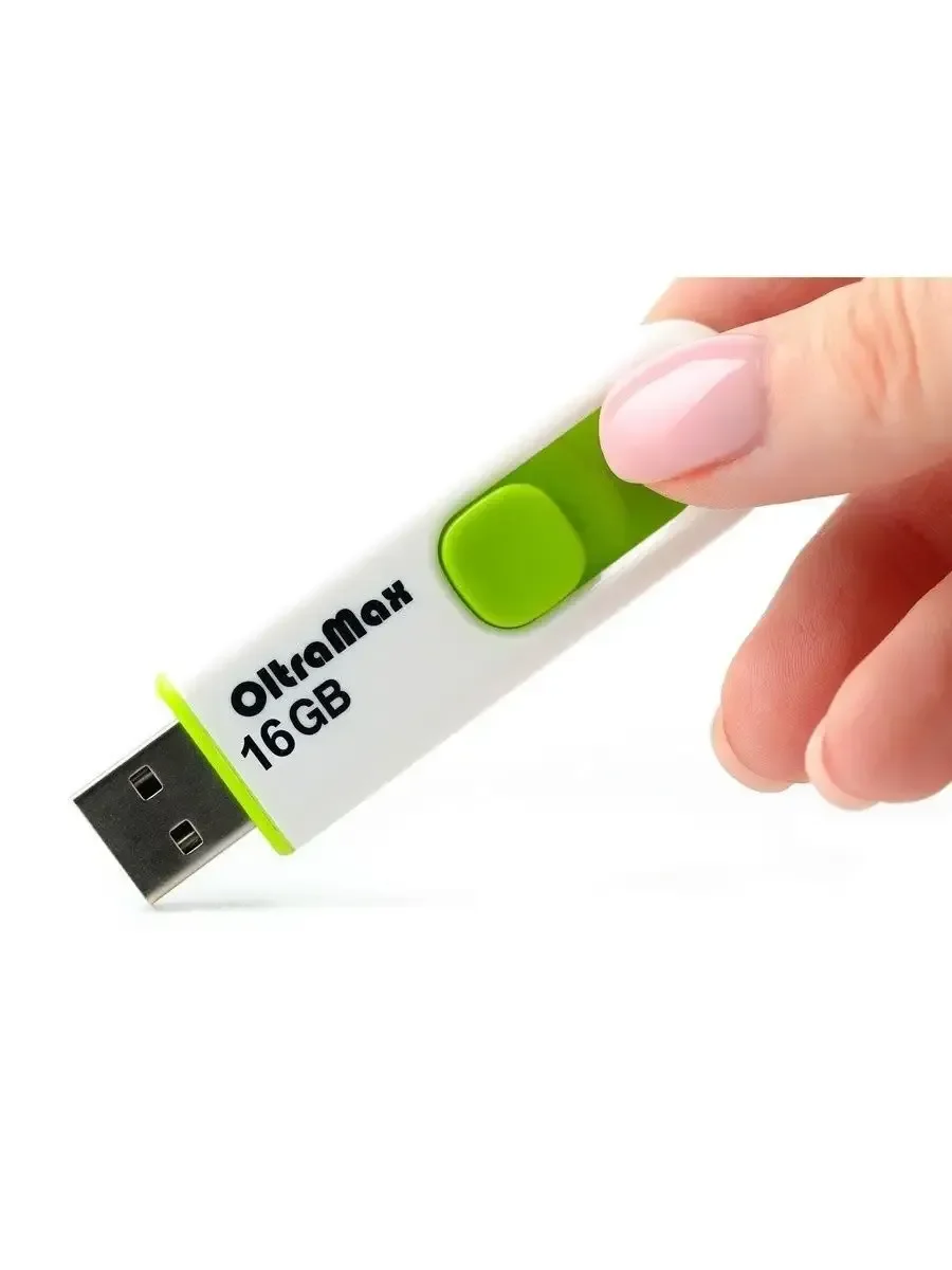 Флешка USB OltraMax OM-32Gb-250-зеленый