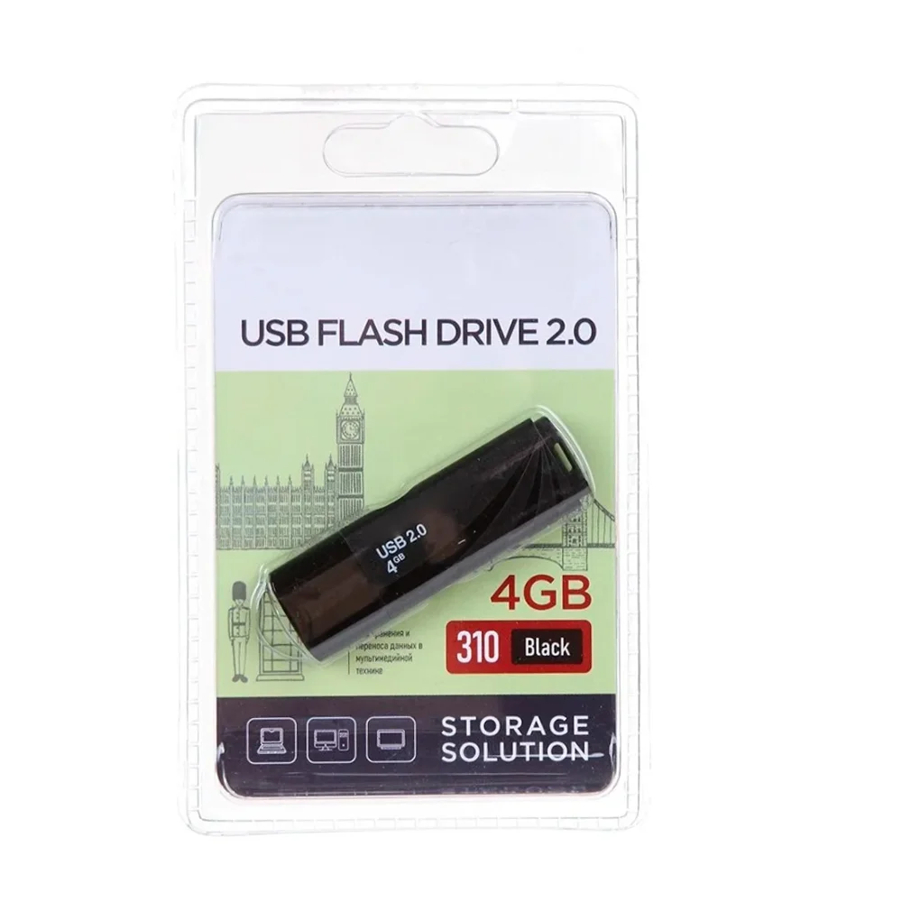 Флешка USB OltraMax OM-32Gb-310-черный