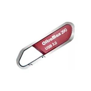 Флешка USB OltraMax OM-64 Gb-290-темно-красный