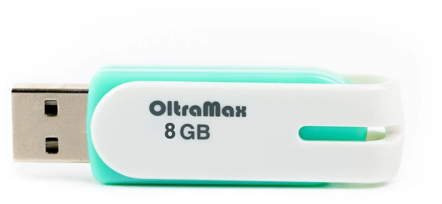 Флешка USB OltraMax OM-64Gb-220-зеленый