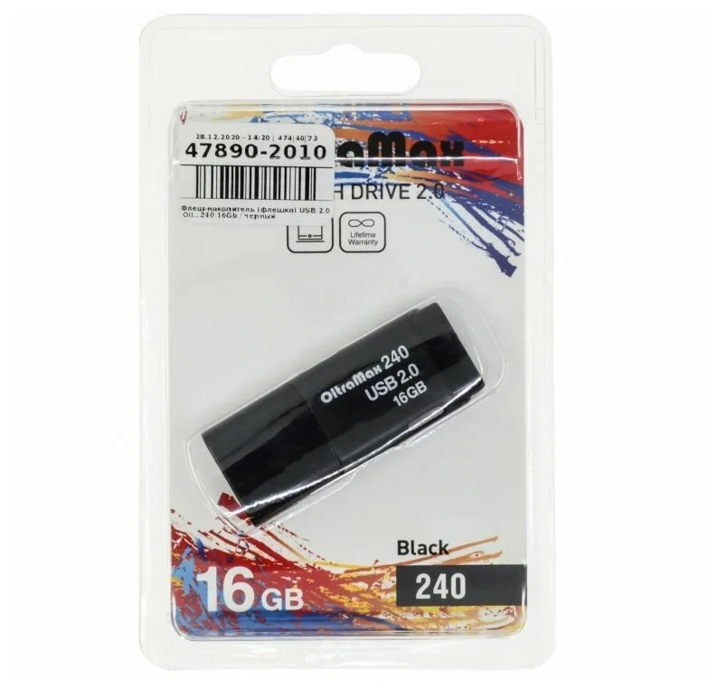 Флешка USB OltraMax OM-64Gb-240-синий
