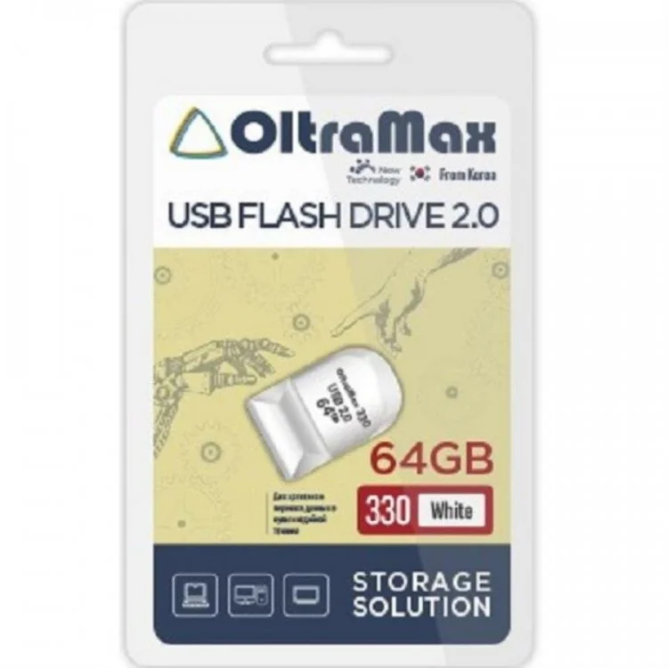Флешка USB OltraMax OM-64Gb-310-Red