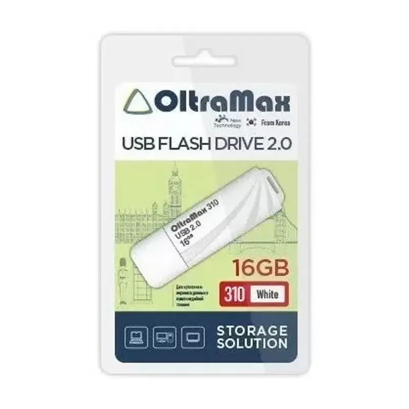 Флешка USB OltraMax OM-64Gb-310-черный