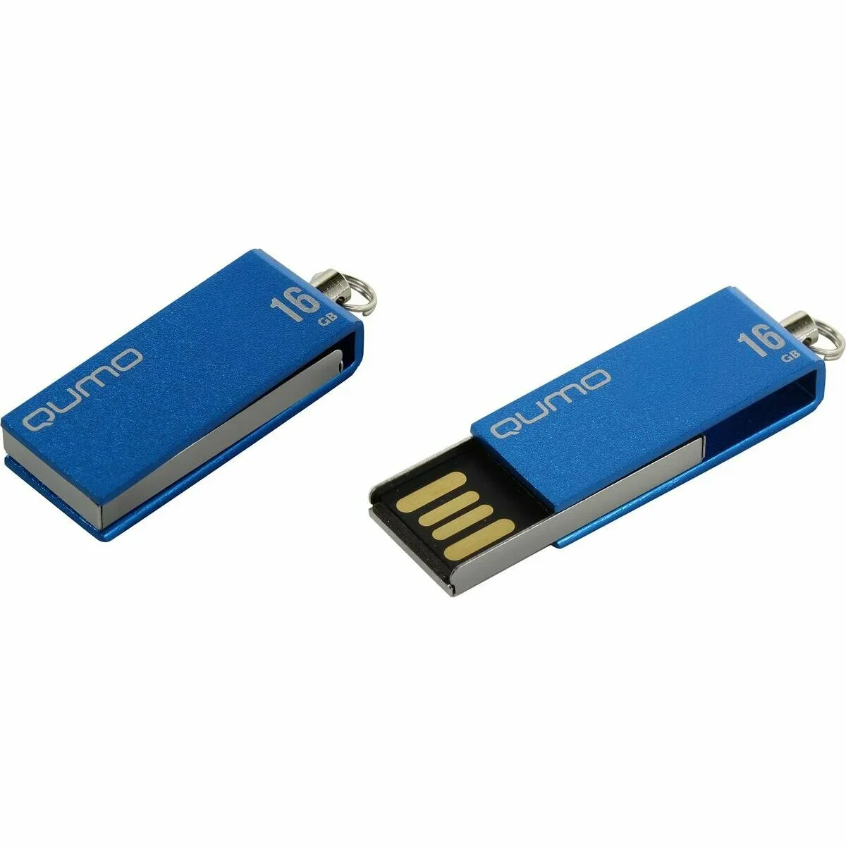 Флешка USB QUMO 16Gb Fold USB 2.0 QM16GUD-FLD-Blue
