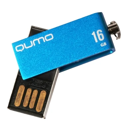 Флешка USB QUMO 16Gb Fold USB 2.0 QM16GUD-FLD-Blue