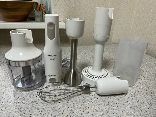 Блендер погружной Philips HR2538 650Вт,4 насадки