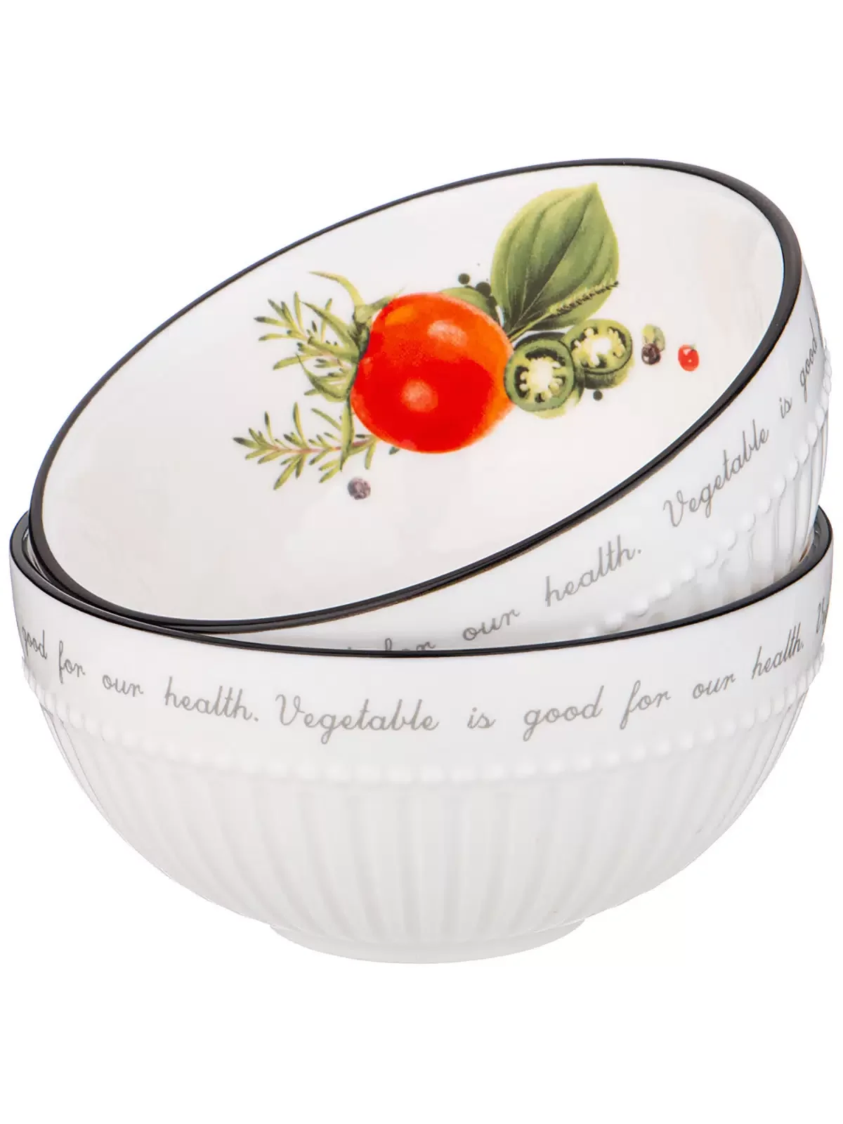 НАБОР САЛАТНИКОВ LEFARD "FRUIT GARDEN" 17,5*5,5 СМ 2 ШТ. 750 МЛ (КОР=24НАБ.)