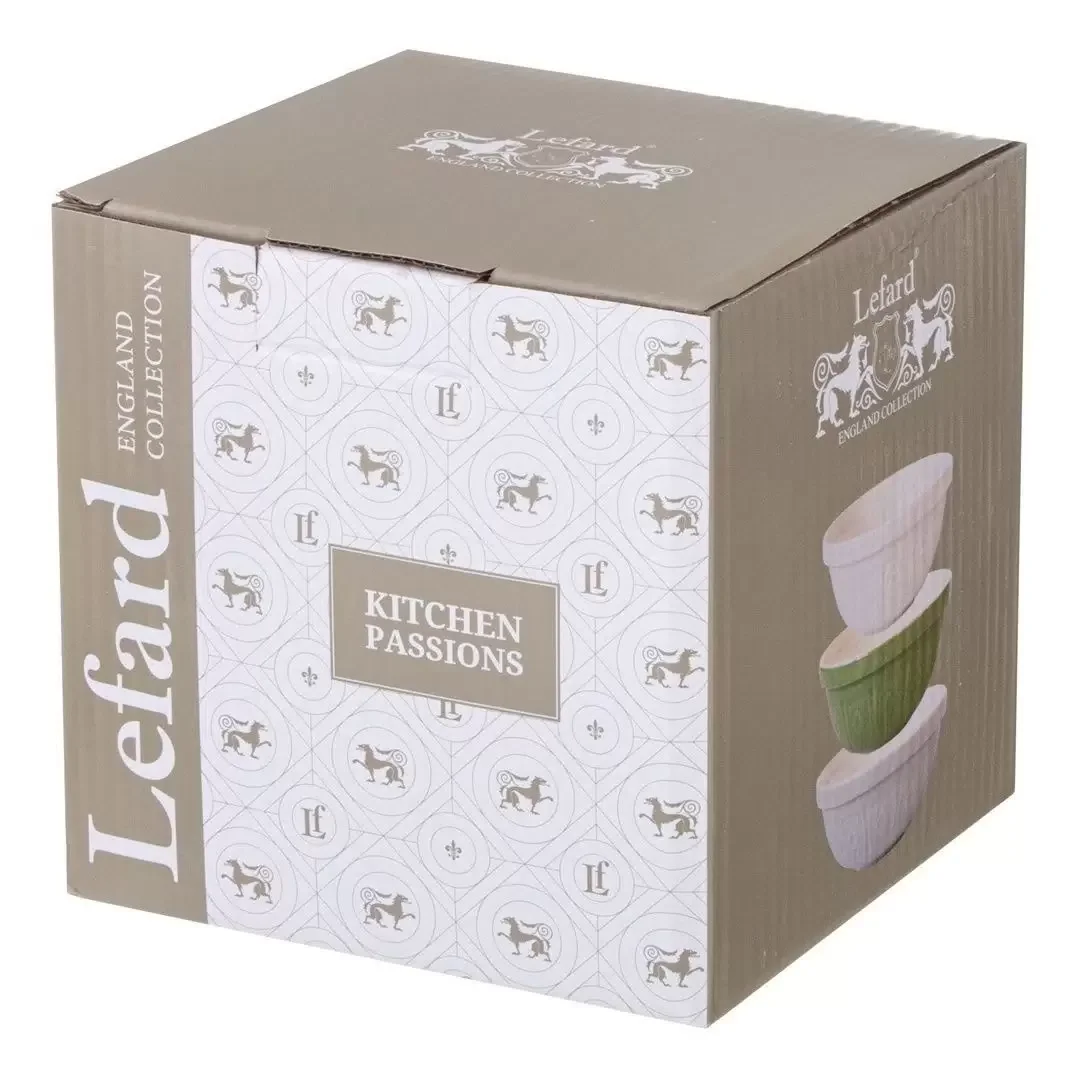 НАБОР САЛАТНИКОВ LEFARD "KITCHEN PASSION" 3 ШТ 14 СМ (КОР=12НАБ.)