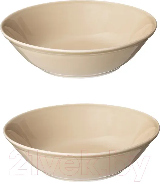 НАБОР САЛАТНИКОВ LEFARD TINT 400МЛ (БЕЖЕВЫЙ) 2 ШТ.