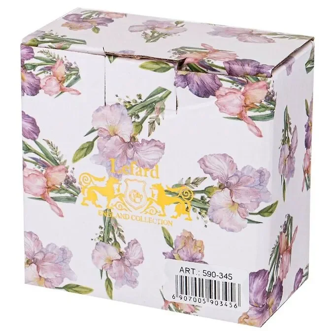НАБОР САЛАТНИКОВ КВАДРАТНЫХ LEFARD "IRISES" 2 ШТ. 8*4 СМ 100 МЛ (КОР=36НАБ.)