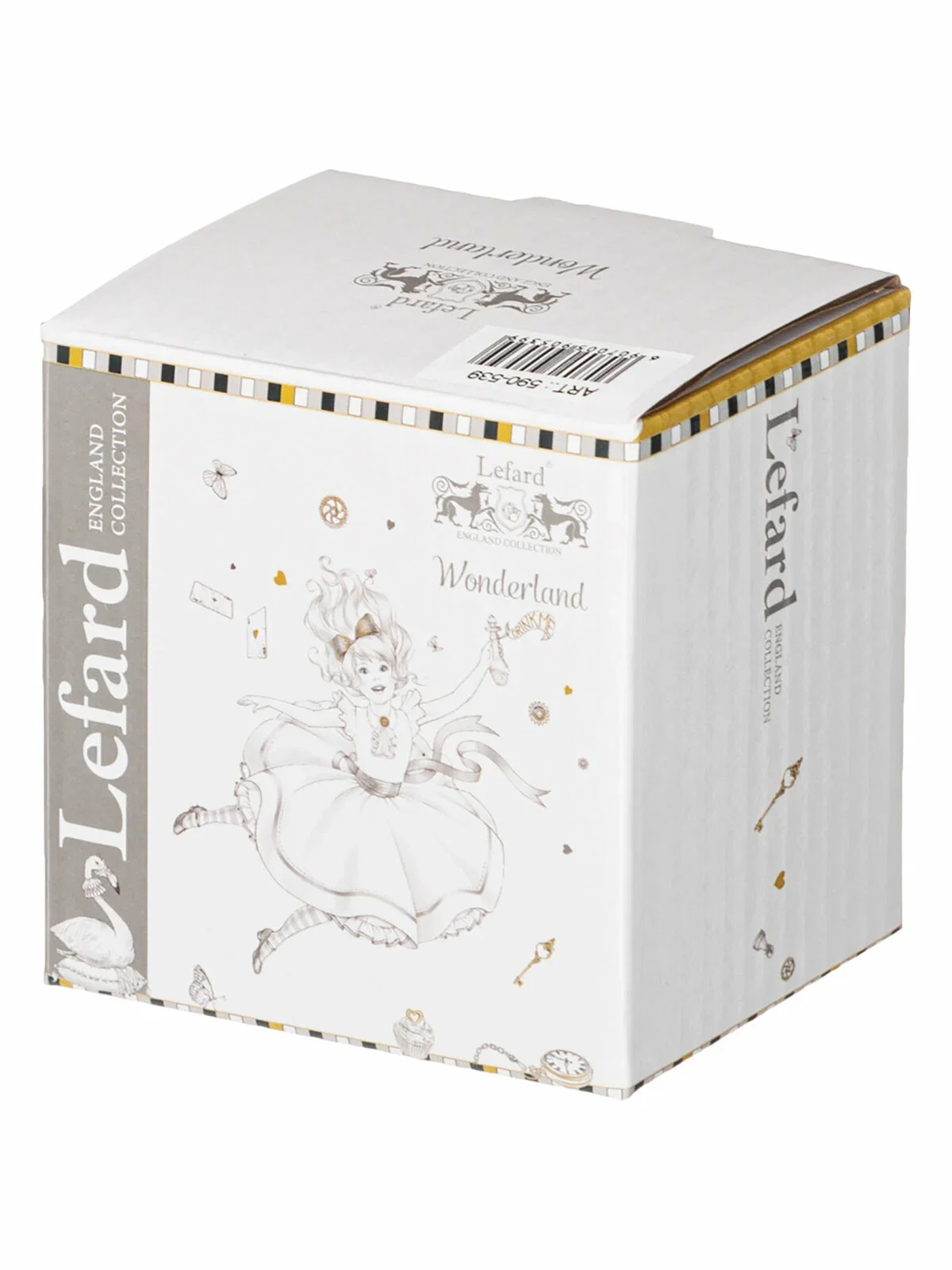 НАБОР САЛАТНИКОВ КВАДРАТНЫХ LEFARD "WONDERLAND" 2 ШТ. 8*4 СМ 100 МЛ (КОР=36НАБ.)