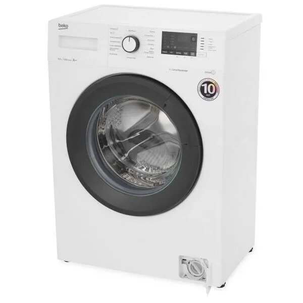 Стиральная машина Beko WSRE6612ZAWI BY, белая