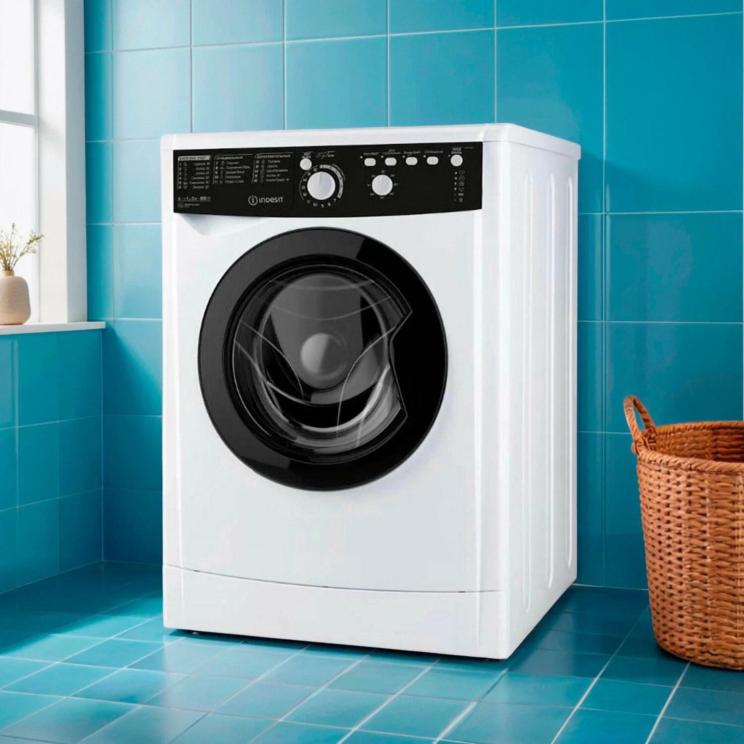 Стиральная машина Indesit EWSB 5085 BK CIS